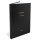 DIN A4 Hardcover Light schwarz - Prägung gold