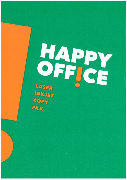 Happy Office Kopierpapier | 80g | DIN A4 | 500 Blatt