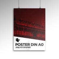 Poster bis DIN A0 - 130g oder 210g Fotopapier