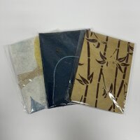 Leporello mit Buntpapier bezogen 13x18cm