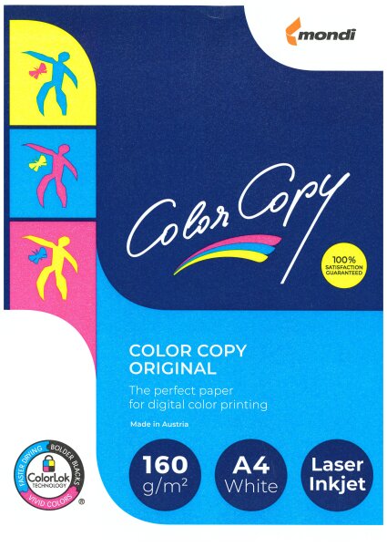 Color Copy | 160g | DIN A4 | 250 Blatt